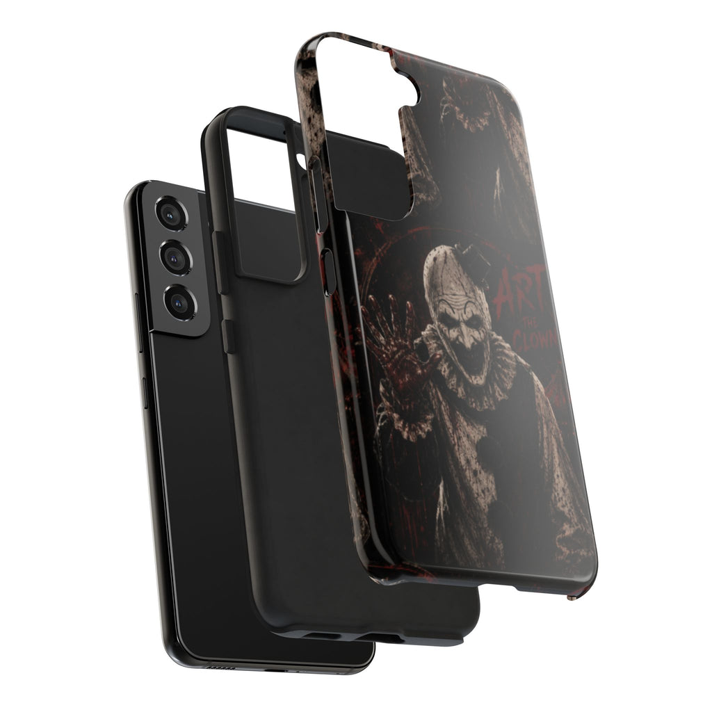Horror Clown Tough Phone Case — 'Art the Clown' Scary Protective Cover