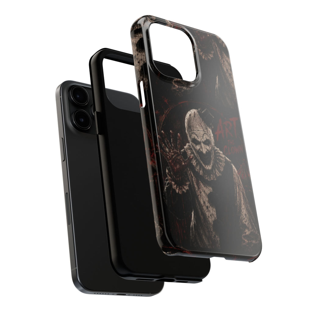 Horror Clown Tough Phone Case — 'Art the Clown' Scary Protective Cover