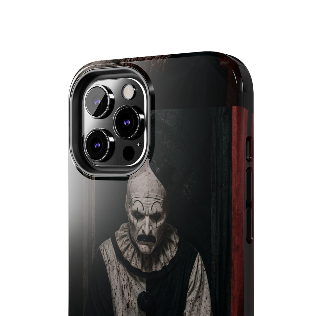 Horror Clown Tough Phone Case — Dark Creepy Circus Scary Protective Cover