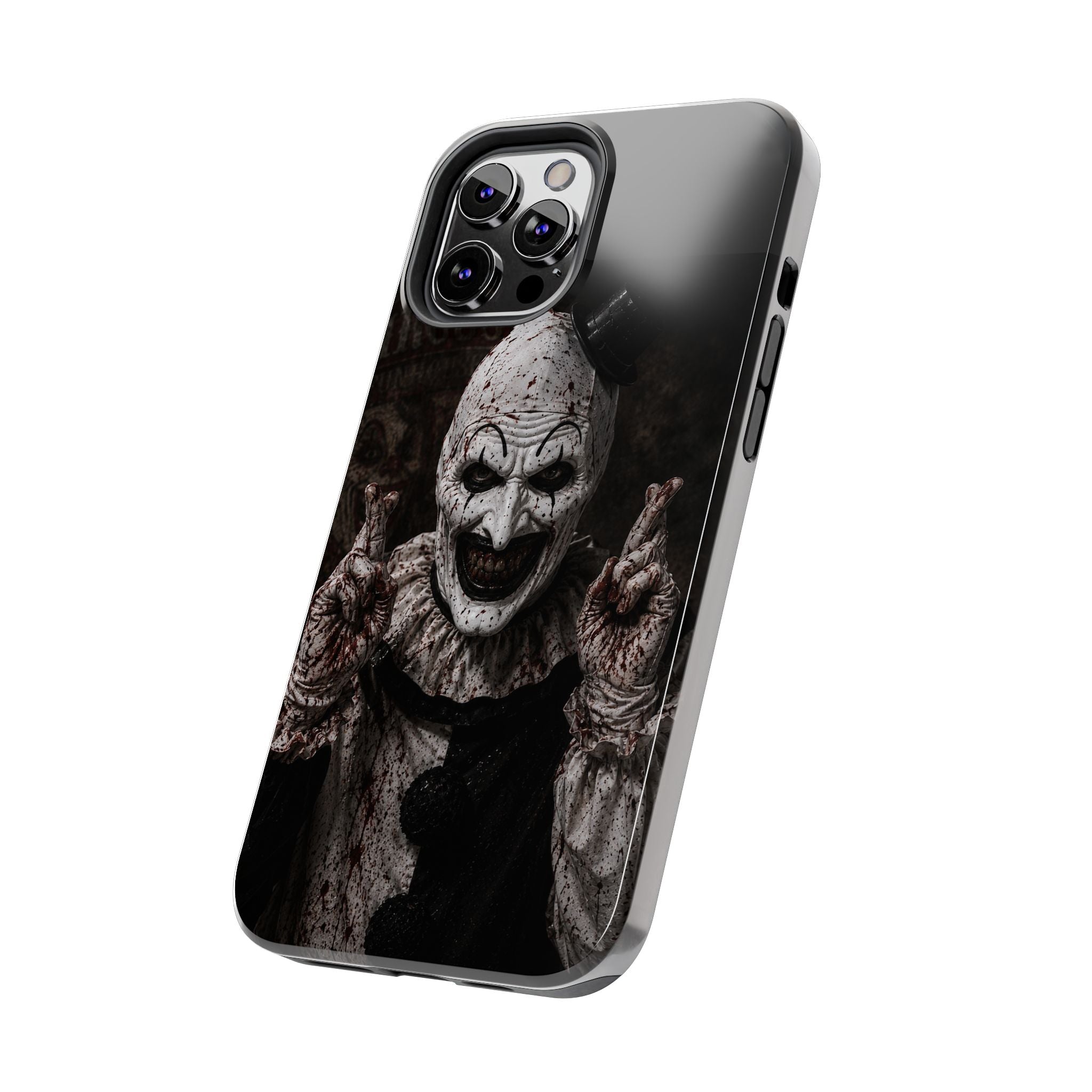 Horror Clown Tough Phone Case — Creepy Scary Clown Protective iPhone Cover