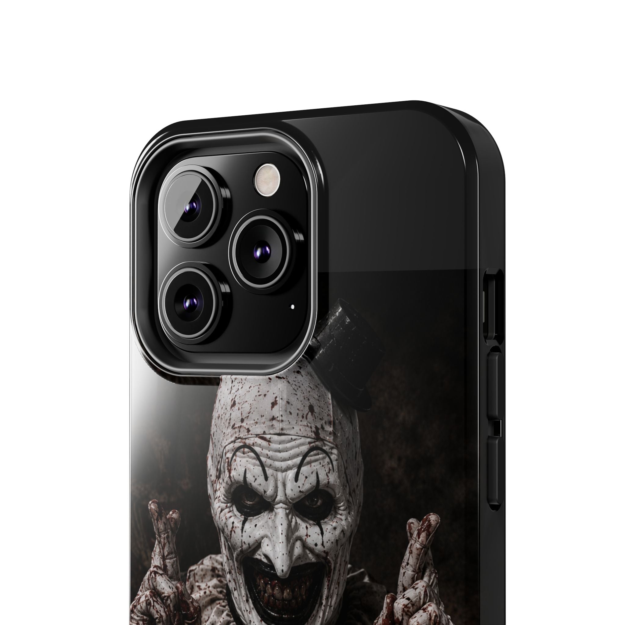 Horror Clown Tough Phone Case — Creepy Scary Clown Protective iPhone Cover