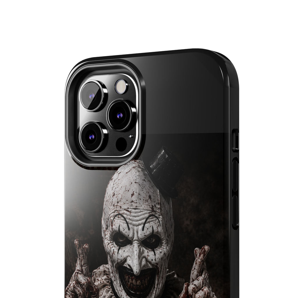 Horror Clown Tough Phone Case — Creepy Scary Clown Protective iPhone Cover