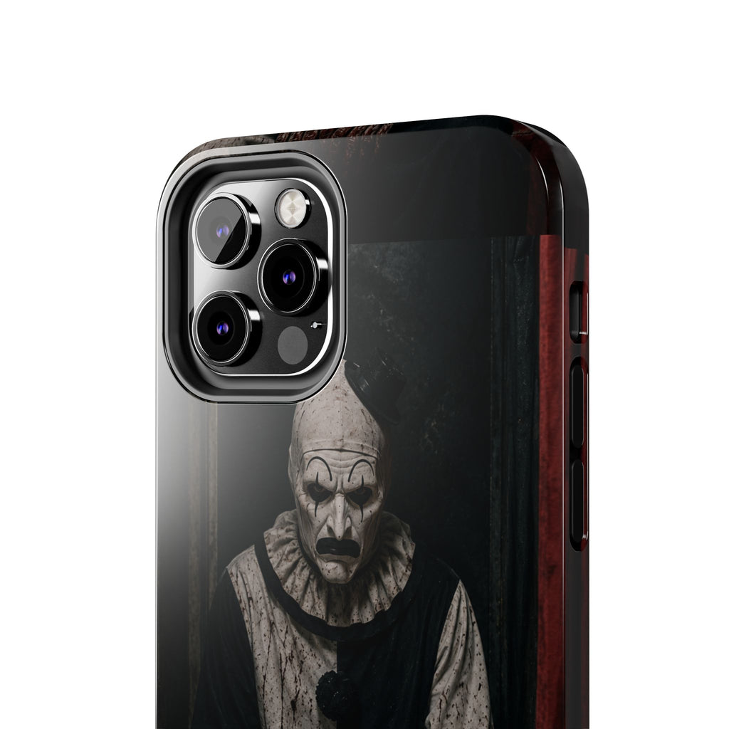 Horror Clown Tough Phone Case — Dark Creepy Circus Scary Protective Cover
