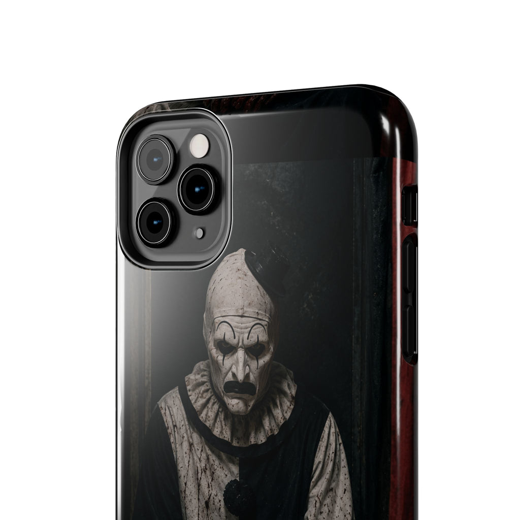Horror Clown Tough Phone Case — Dark Creepy Circus Scary Protective Cover