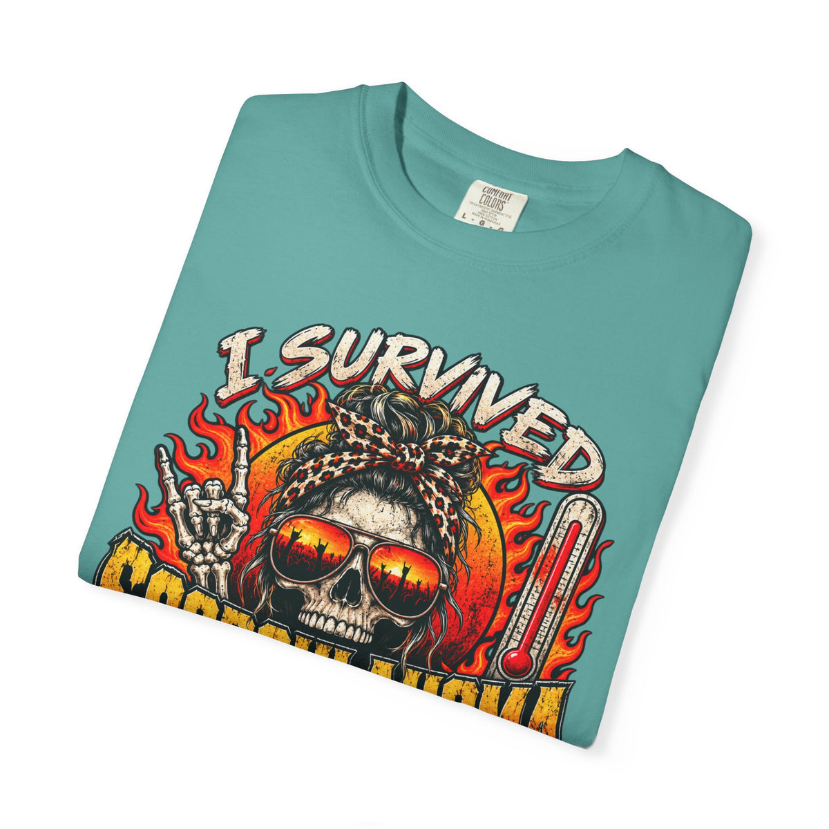 I Survived Scorchlahoma 2025 T-Shirt — Rock Festival Skull & Flames Souvenir