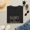Silence Is Deadly Graphic T-Shirt — Horror Skull Tee for Fans