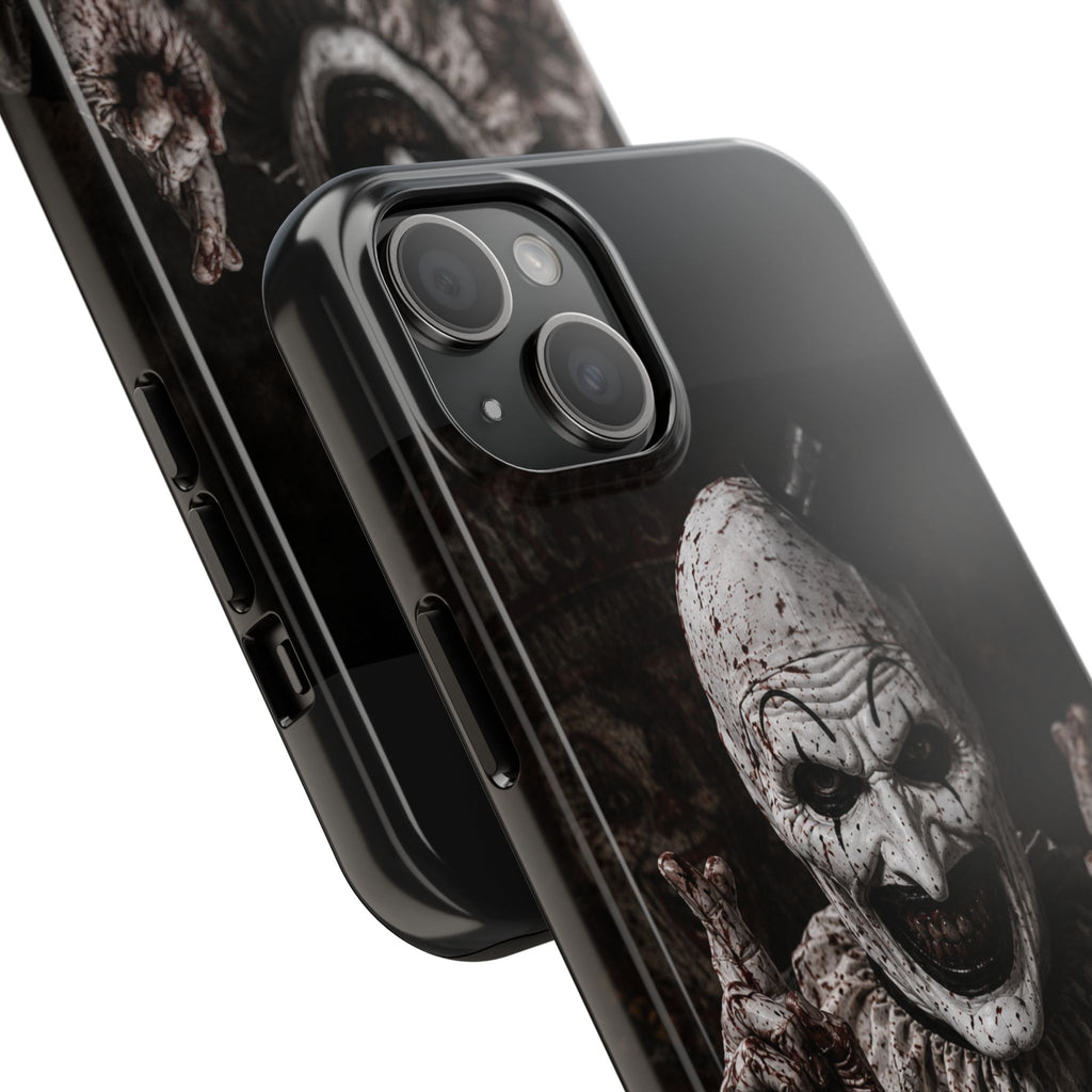 Horror Clown Tough Phone Case — Creepy Scary Clown Protective iPhone Cover