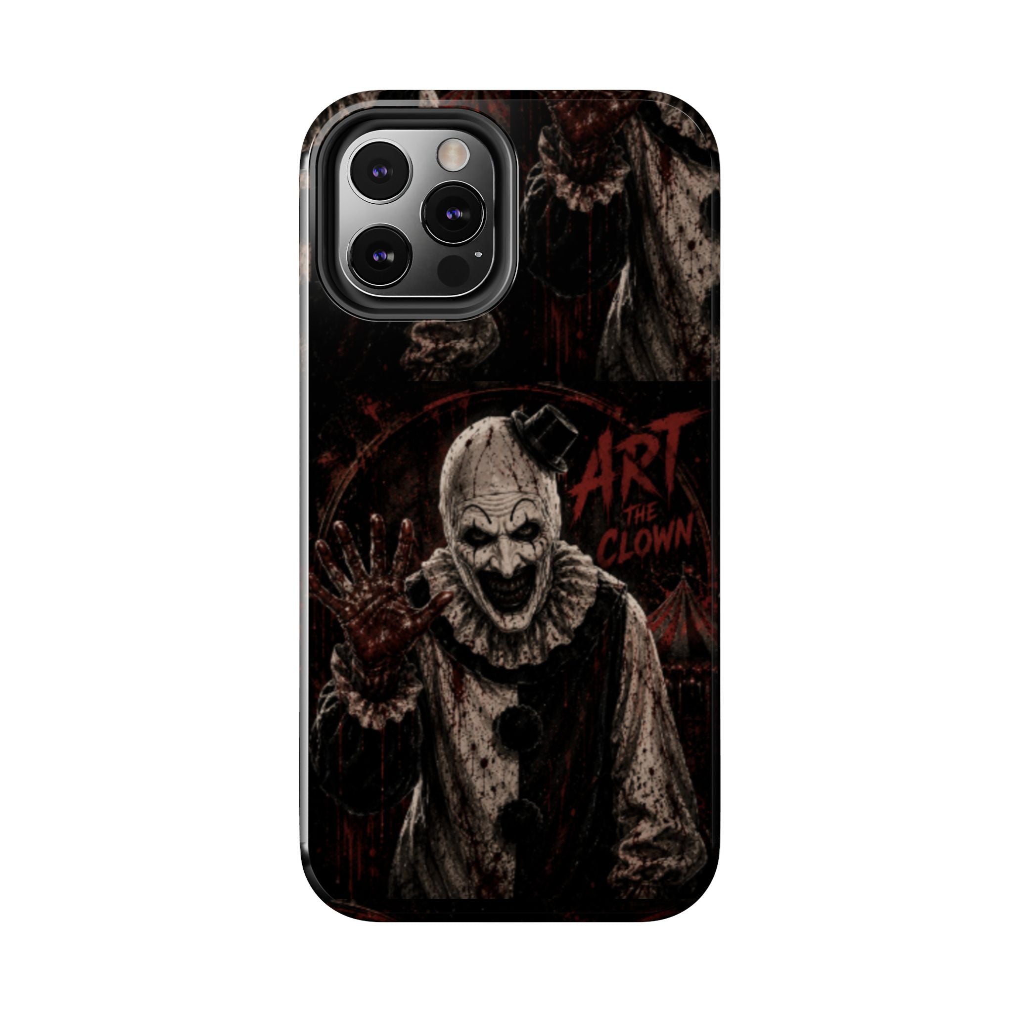 Horror Clown Tough Phone Case — 'Art the Clown' Scary Protective Cover