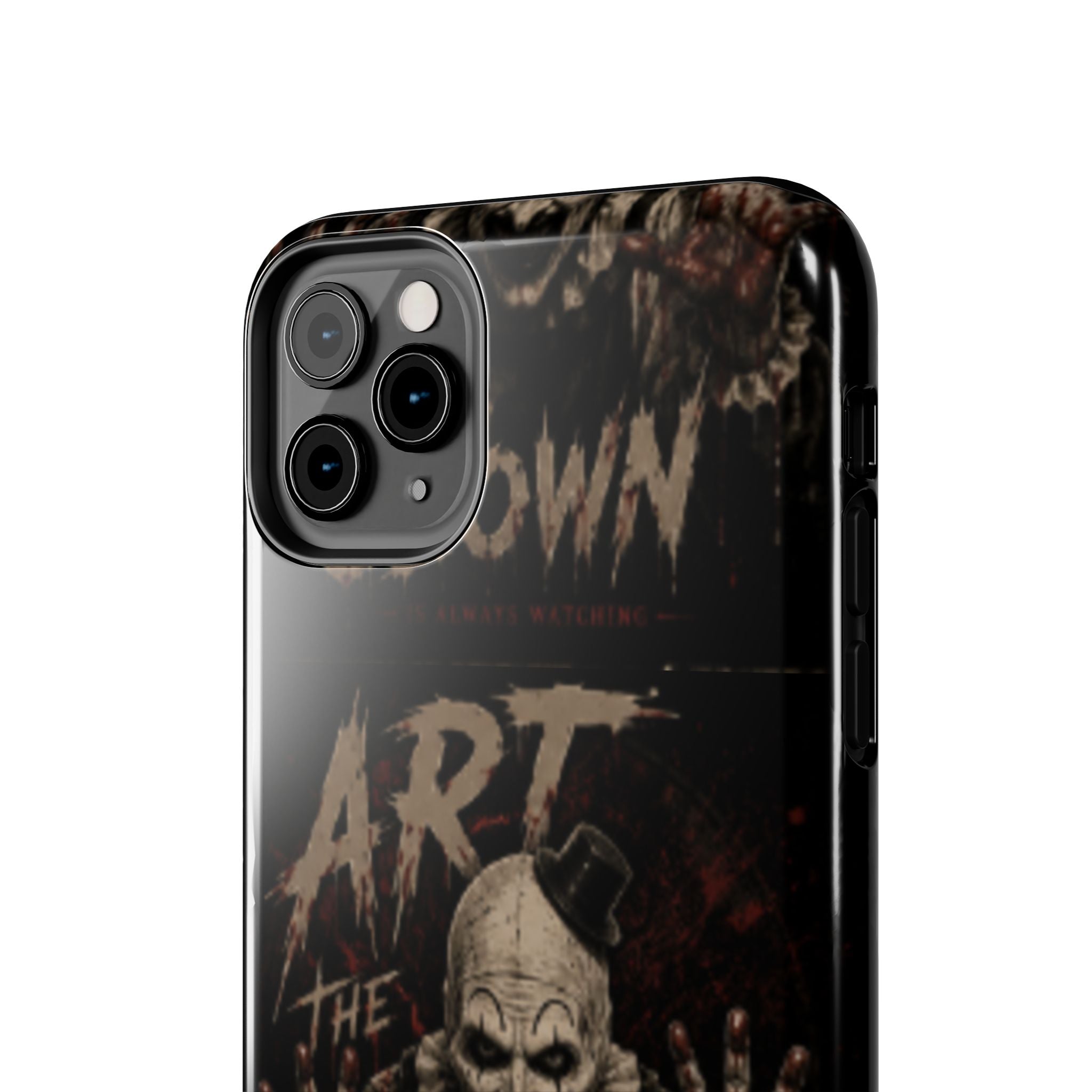 Horror Clown Tough Phone Case — 'Art the Clown' Scary Protective Cover