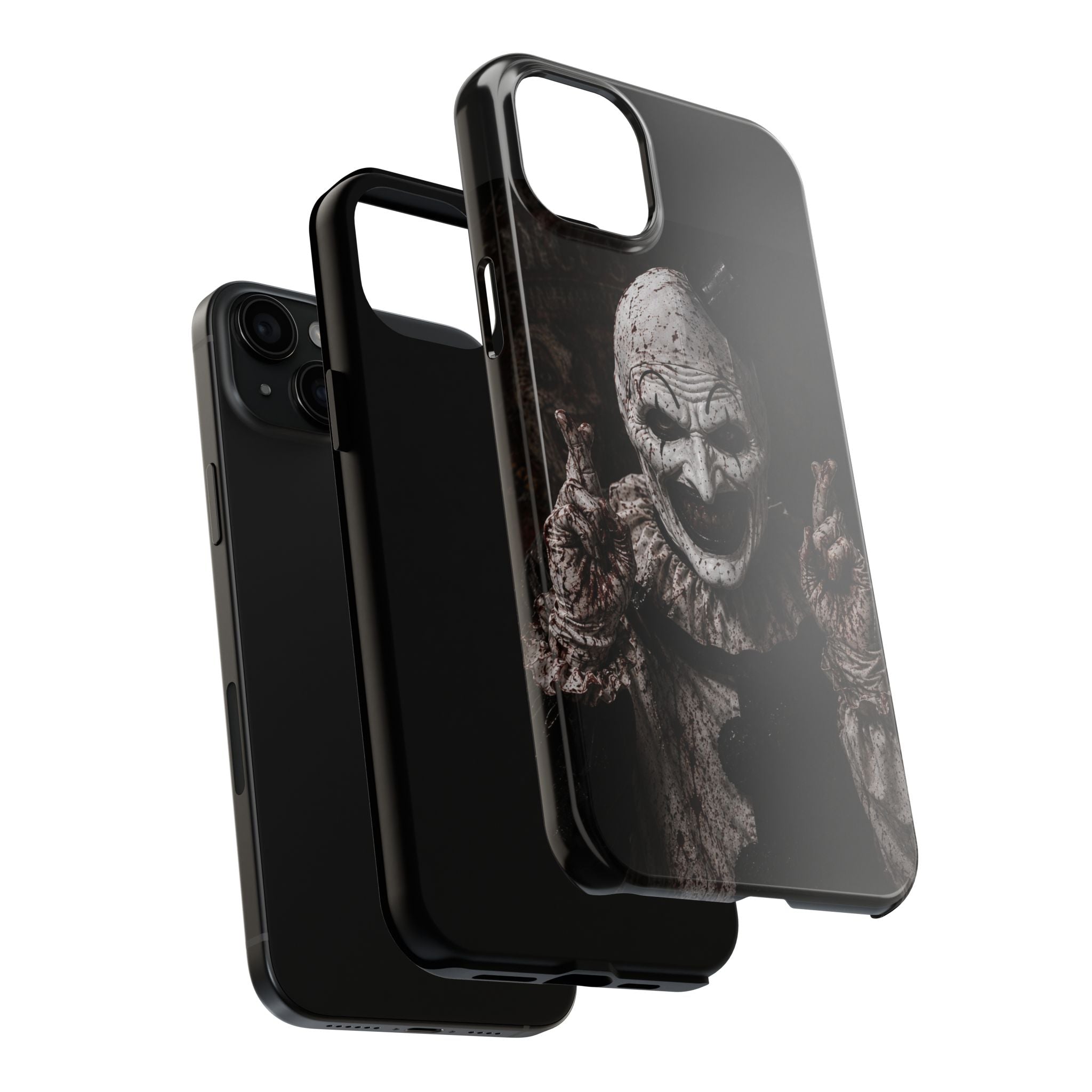 Horror Clown Tough Phone Case — Creepy Scary Clown Protective iPhone Cover