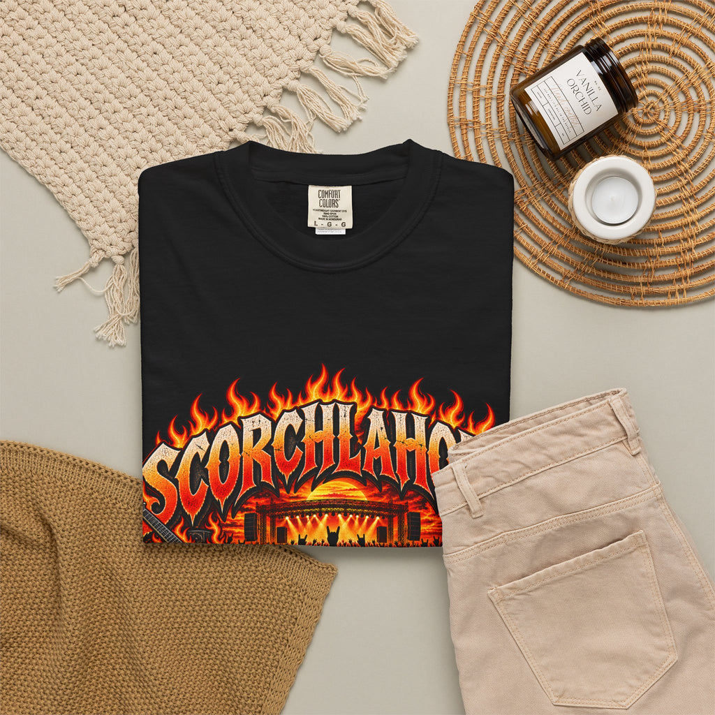 T-Shirt — Scorchlahoma 2026 Flame Graphic Tee