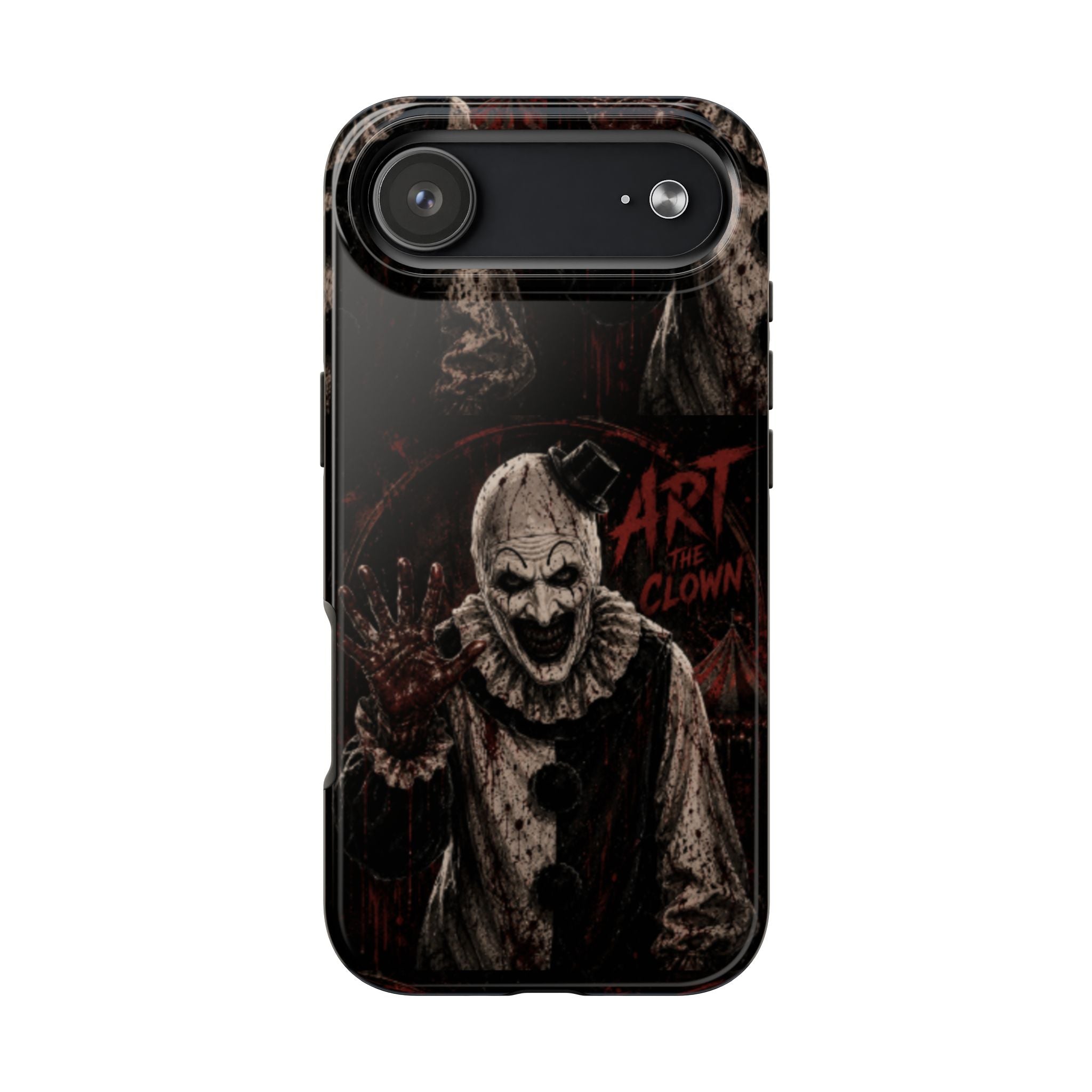 Horror Clown Tough Phone Case — 'Art the Clown' Scary Protective Cover