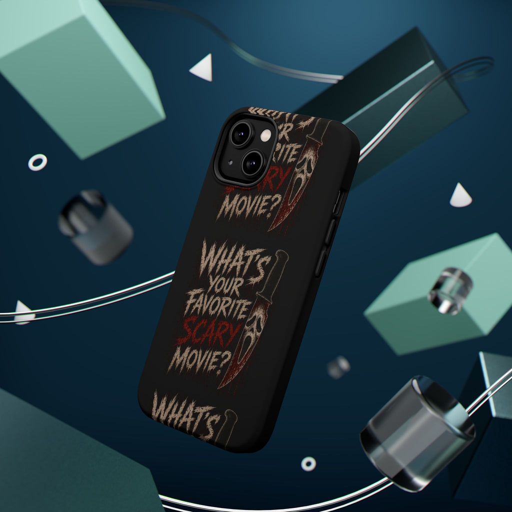 Scream 'What's Your Favorite Scary Movie?' Magnetic Impact Phone Case