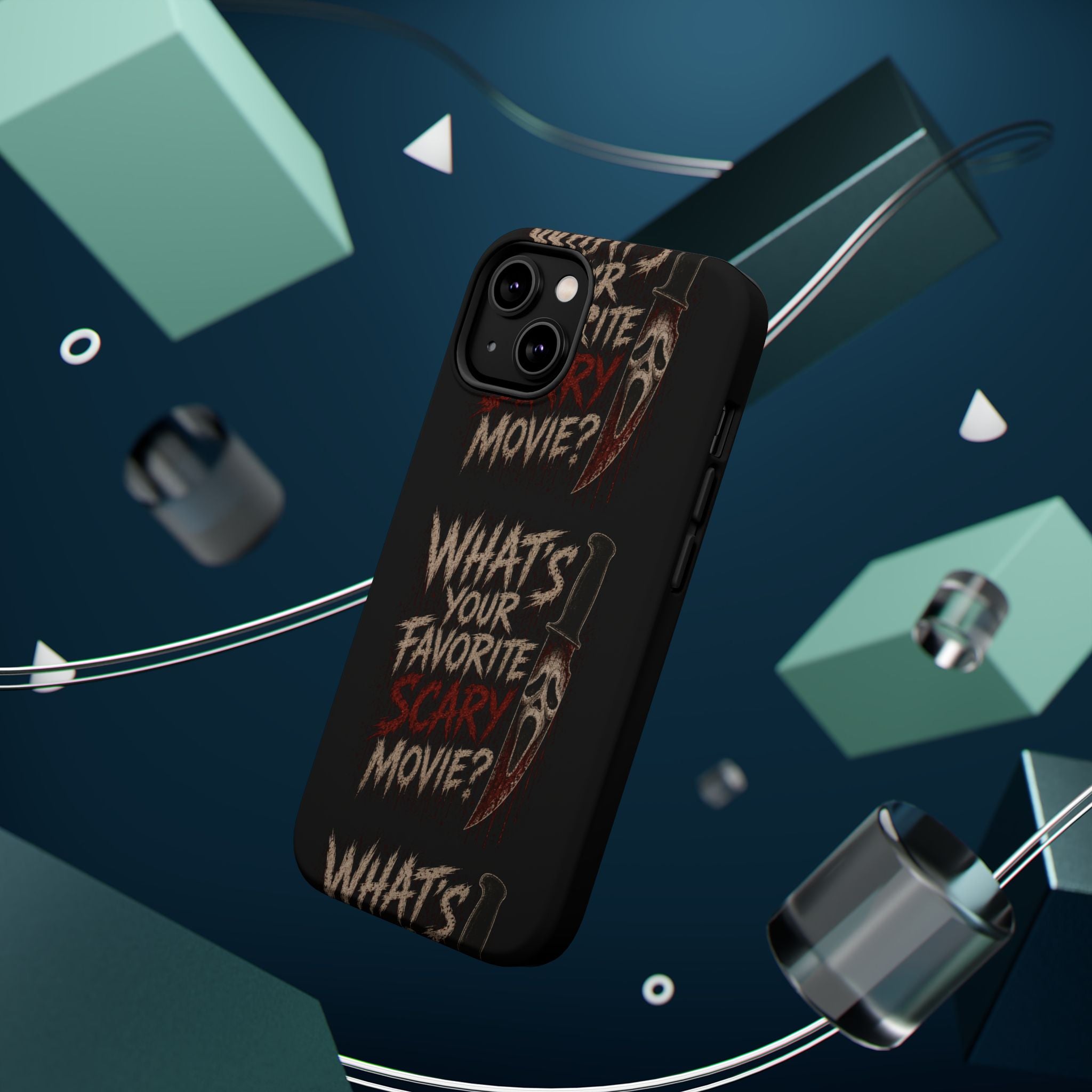 Scream 'What's Your Favorite Scary Movie?' Magnetic Impact Phone Case