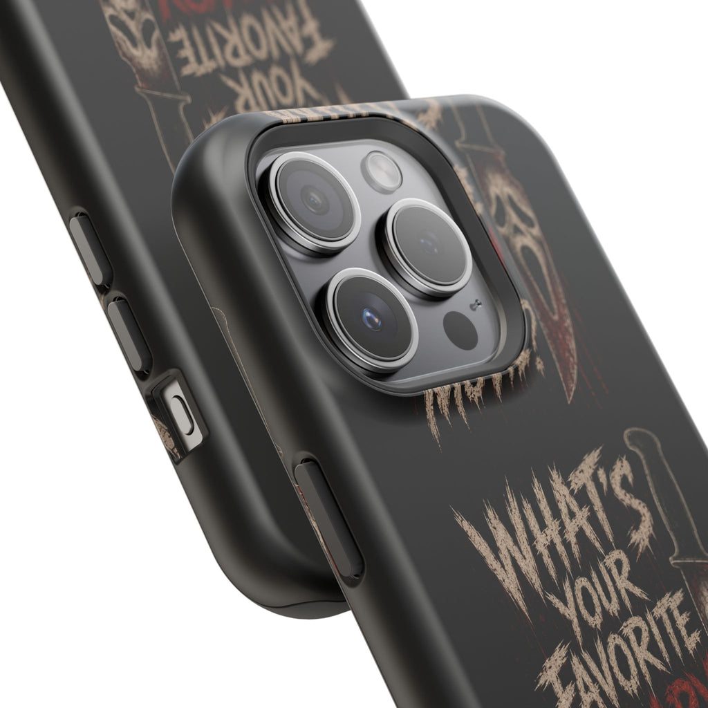 Scream 'What's Your Favorite Scary Movie?' Magnetic Impact Phone Case