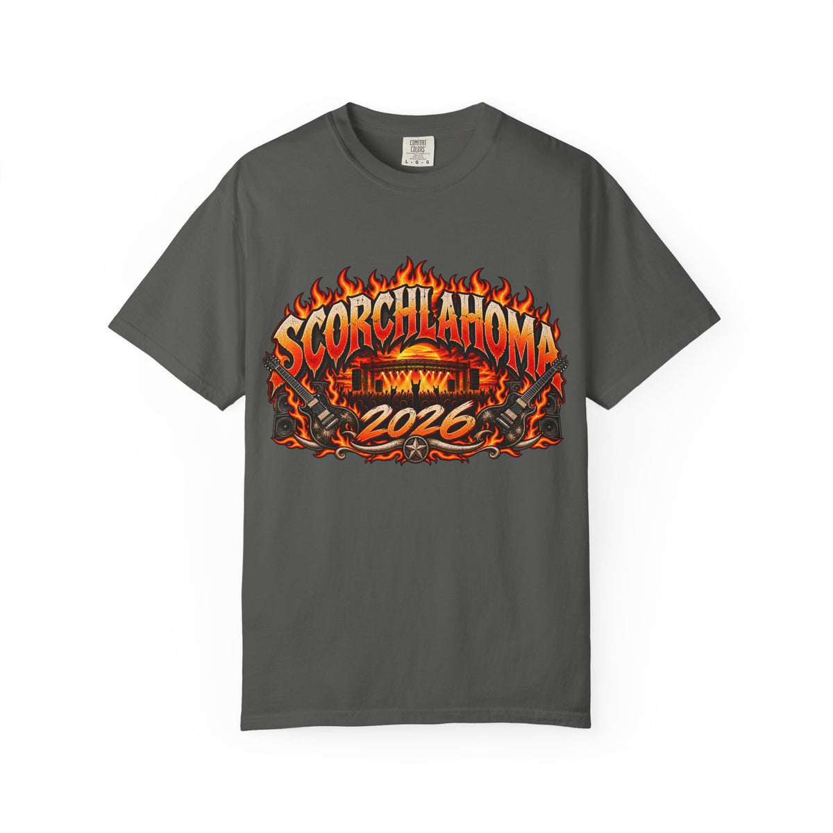 T-Shirt — Scorchlahoma 2026 Flame Graphic Tee