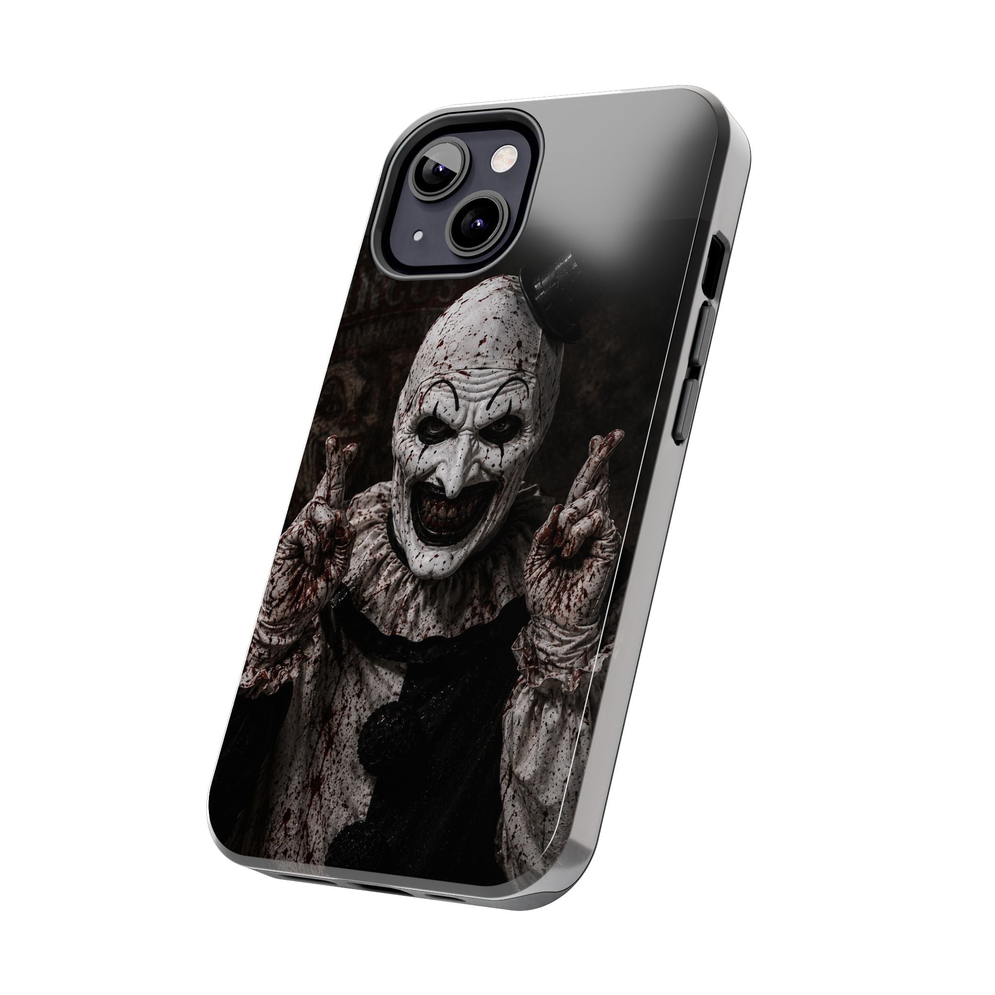 Horror Clown Tough Phone Case — Creepy Scary Clown Protective iPhone Cover