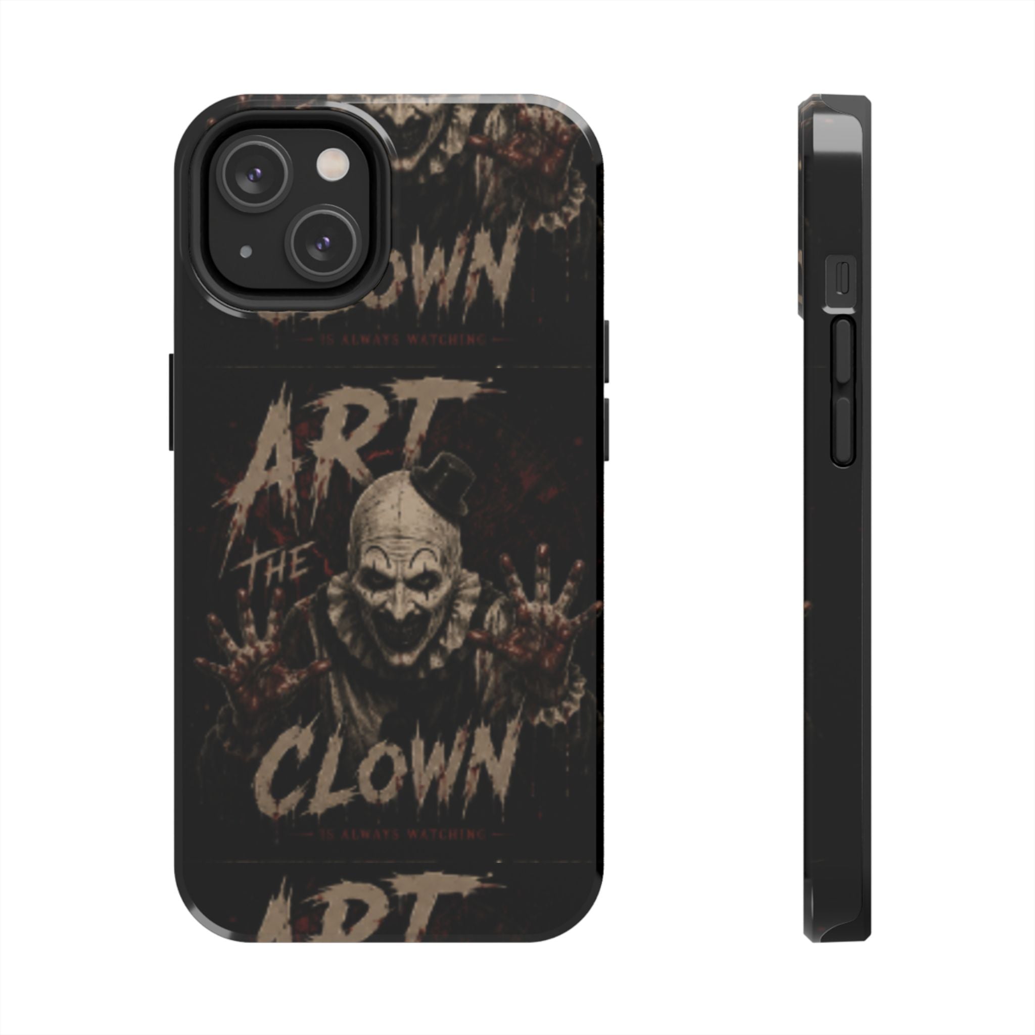 Horror Clown Tough Phone Case — 'Art the Clown' Scary Protective Cover