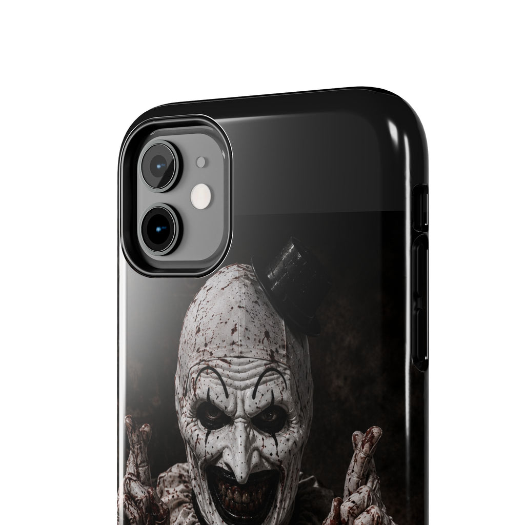 Horror Clown Tough Phone Case — Creepy Scary Clown Protective iPhone Cover