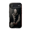 Horror Clown Tough Phone Case — Dark Creepy Circus Scary Protective Cover