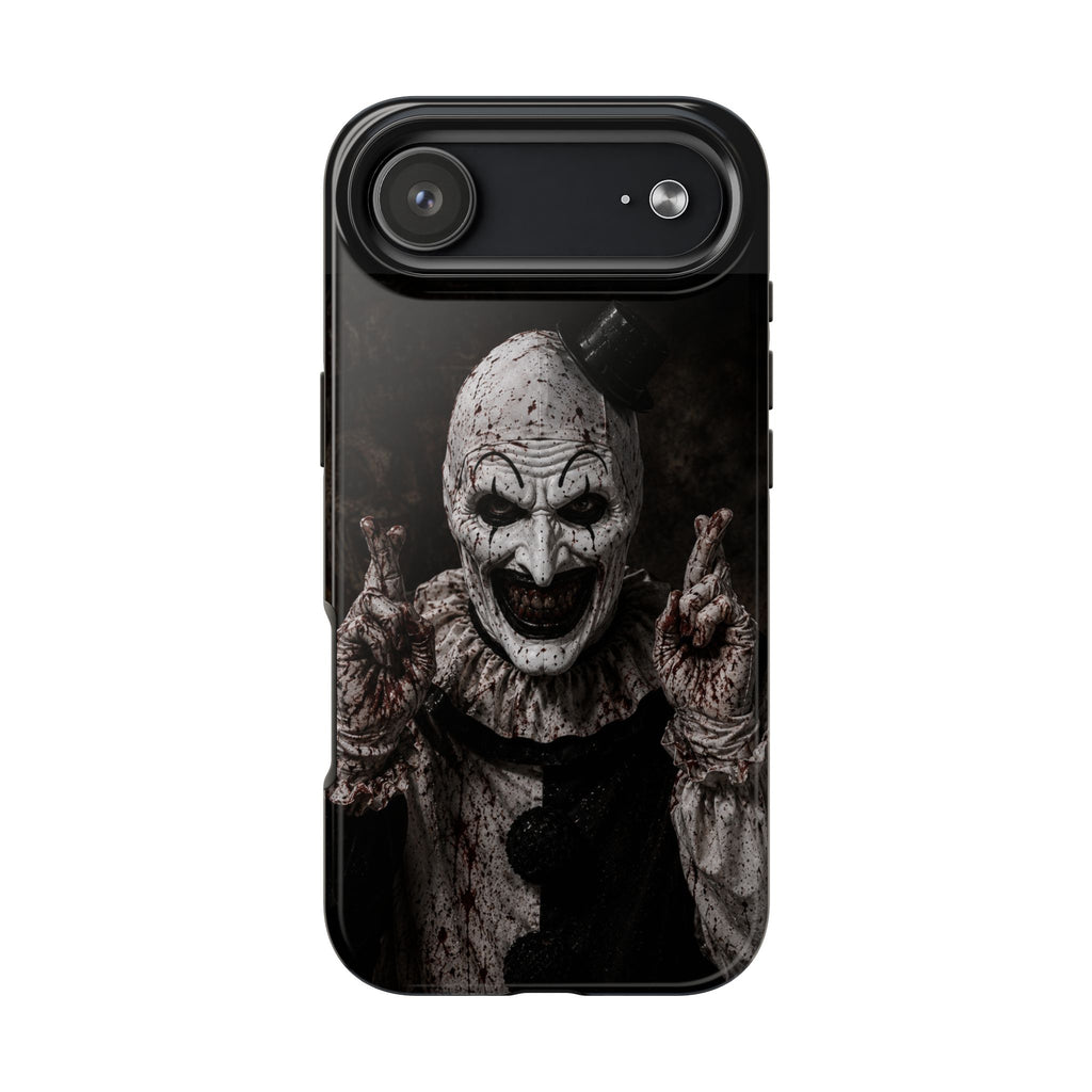 Horror Clown Tough Phone Case — Creepy Scary Clown Protective iPhone Cover