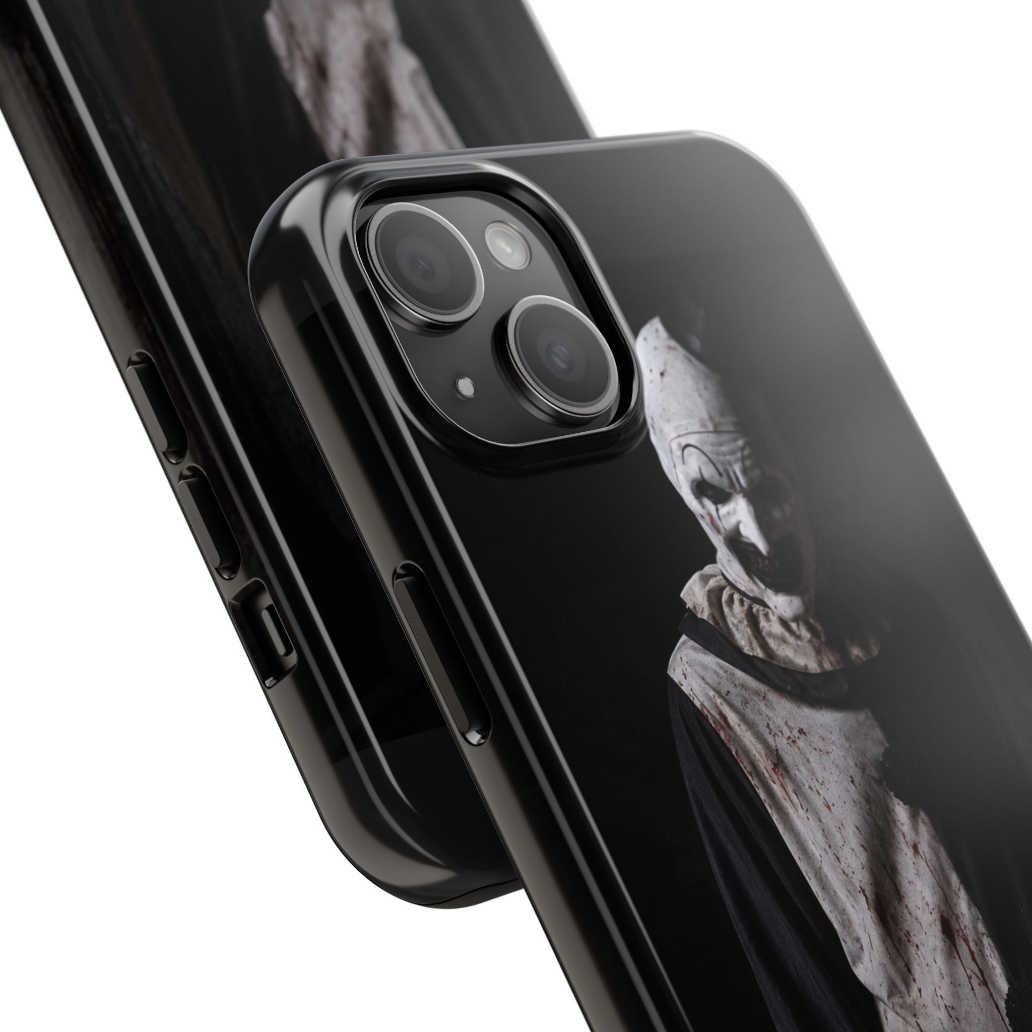 Horror Clown Tough Phone Case – Dark Scary Masked Killer Design for Halloween