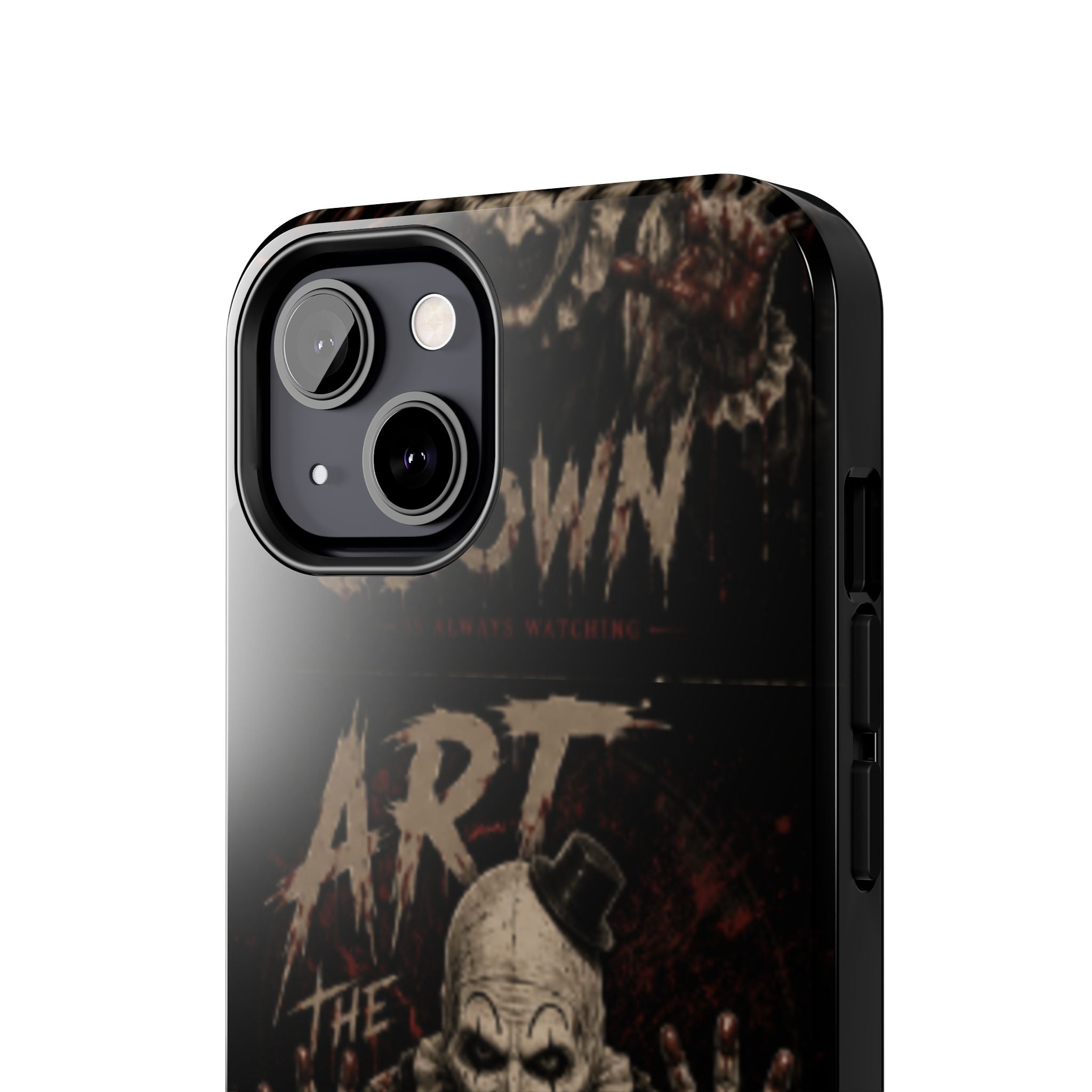 Horror Clown Tough Phone Case — 'Art the Clown' Scary Protective Cover