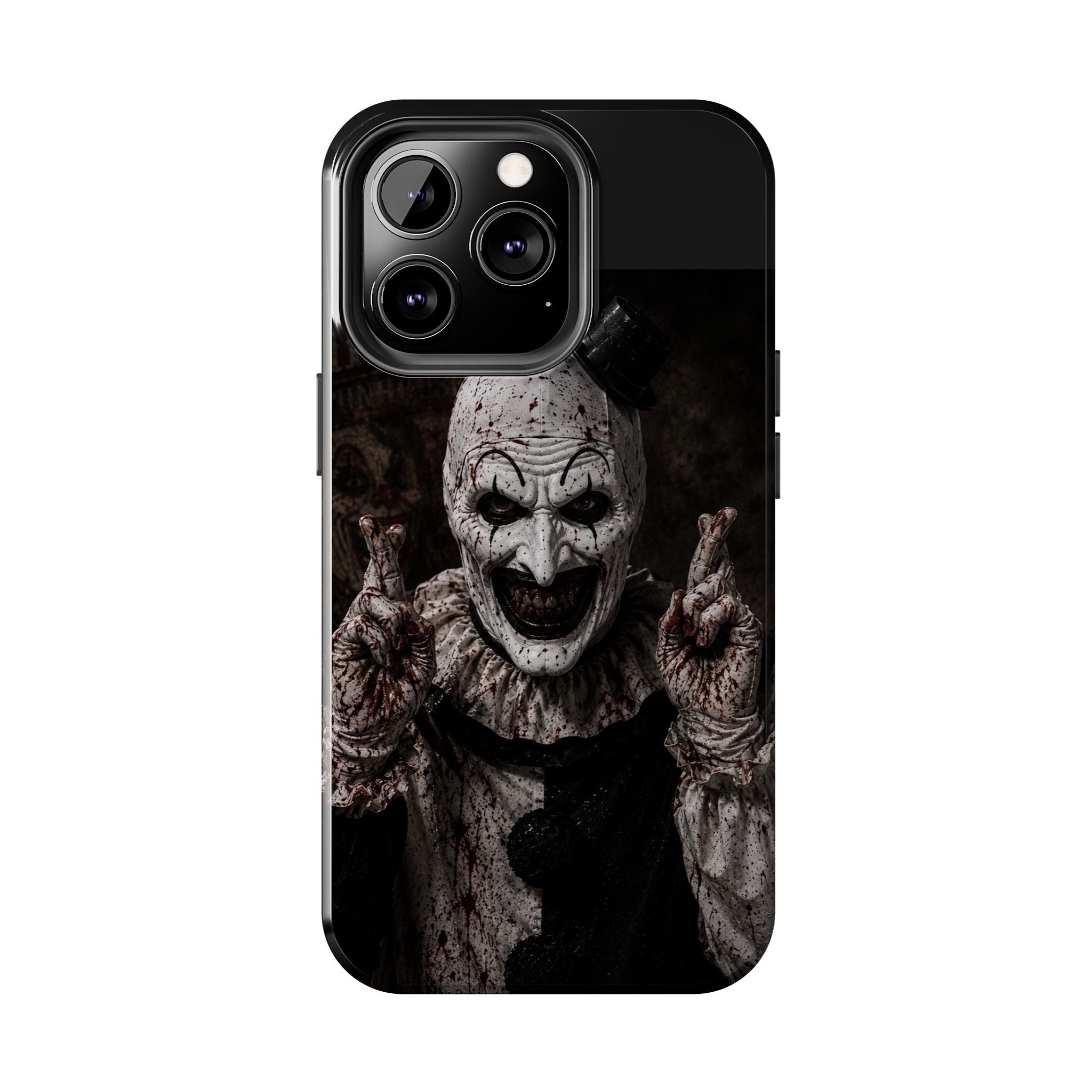 Horror Clown Tough Phone Case — Creepy Scary Clown Protective iPhone Cover