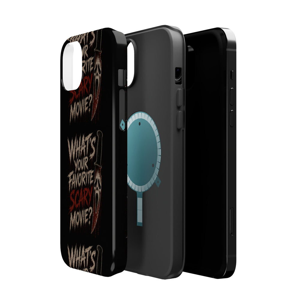 Scream 'What's Your Favorite Scary Movie?' Magnetic Impact Phone Case
