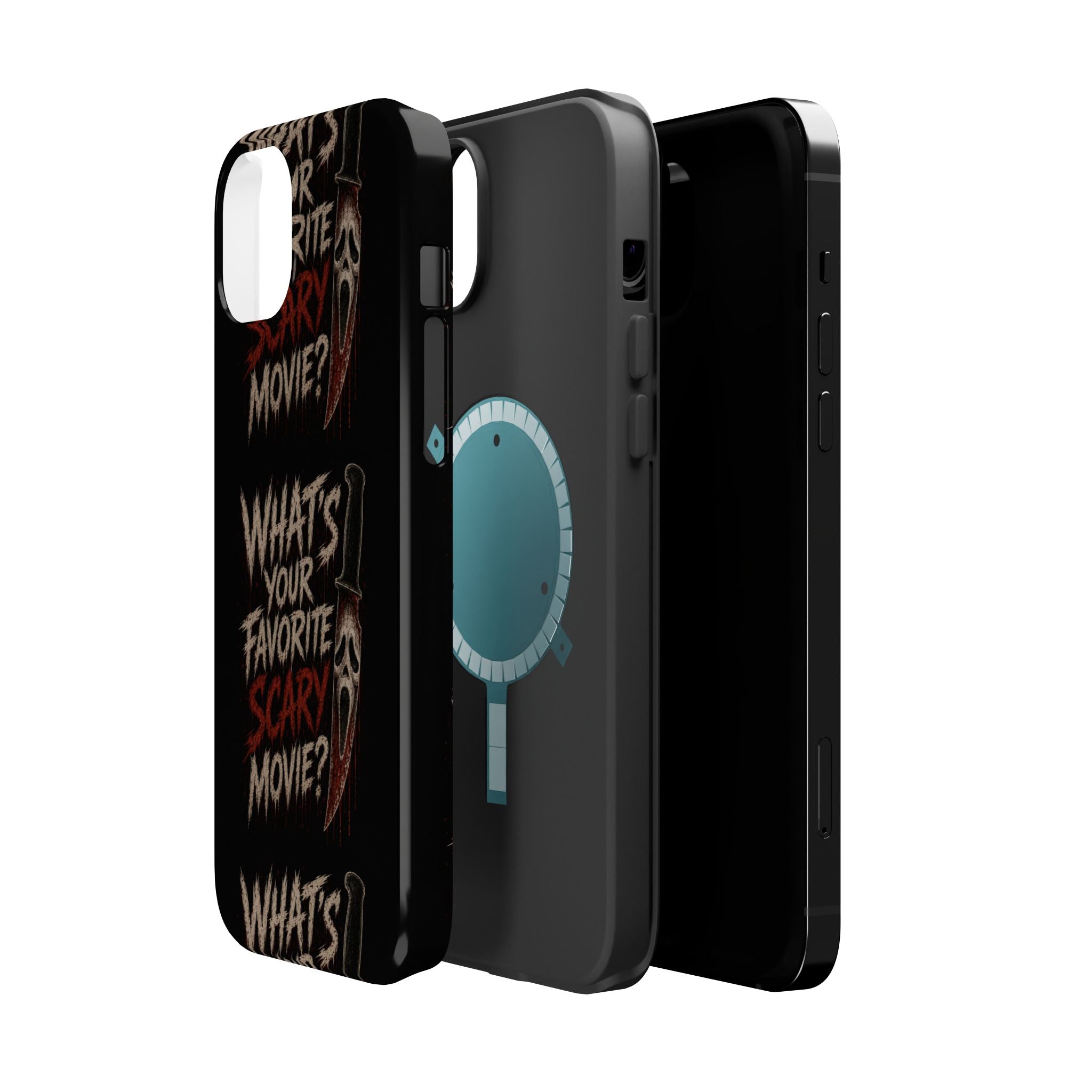 Scream 'What's Your Favorite Scary Movie?' Magnetic Impact Phone Case