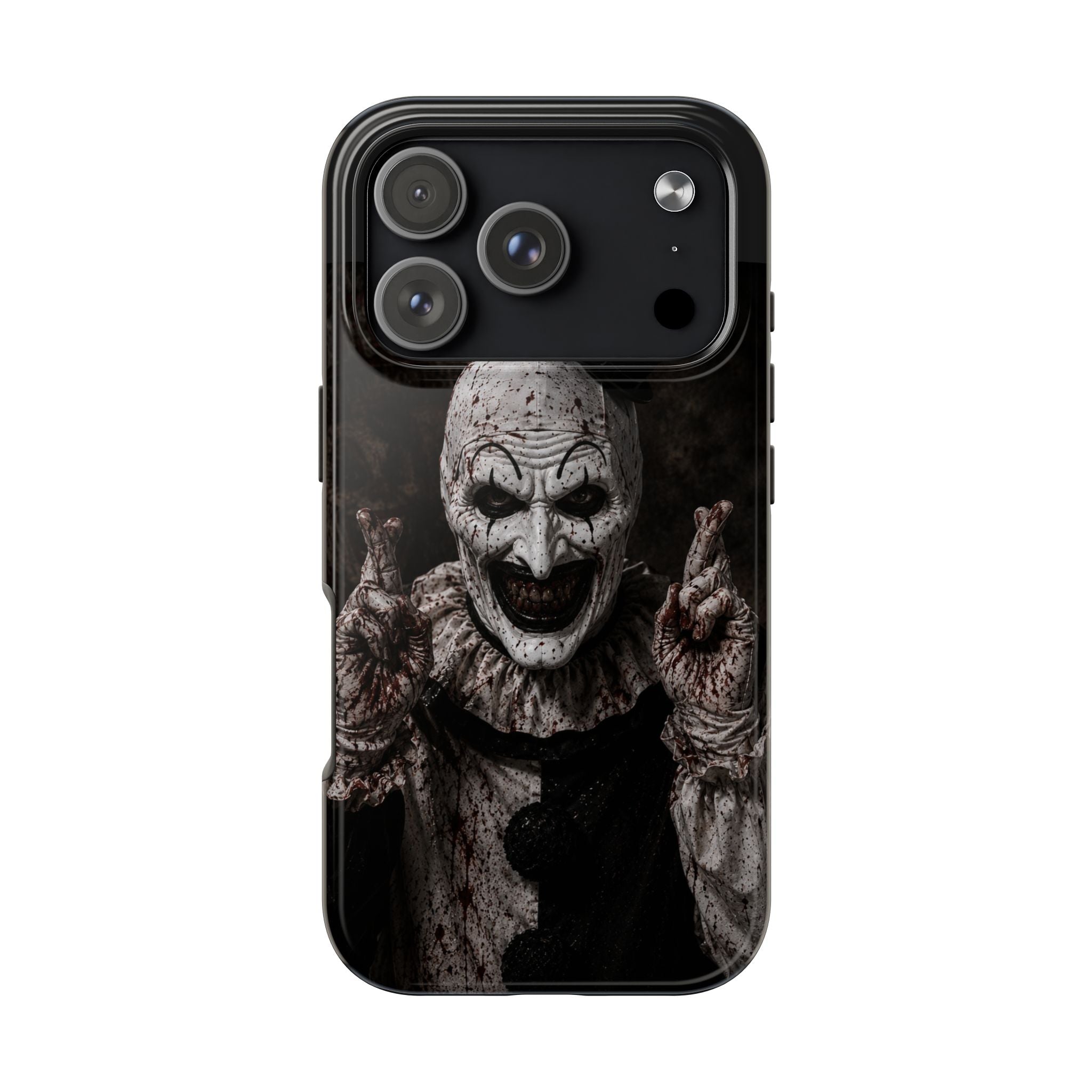 Horror Clown Tough Phone Case — Creepy Scary Clown Protective iPhone Cover