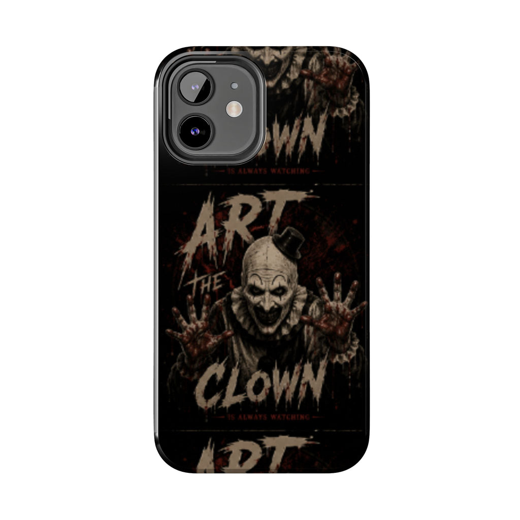 Horror Clown Tough Phone Case — 'Art the Clown' Scary Protective Cover