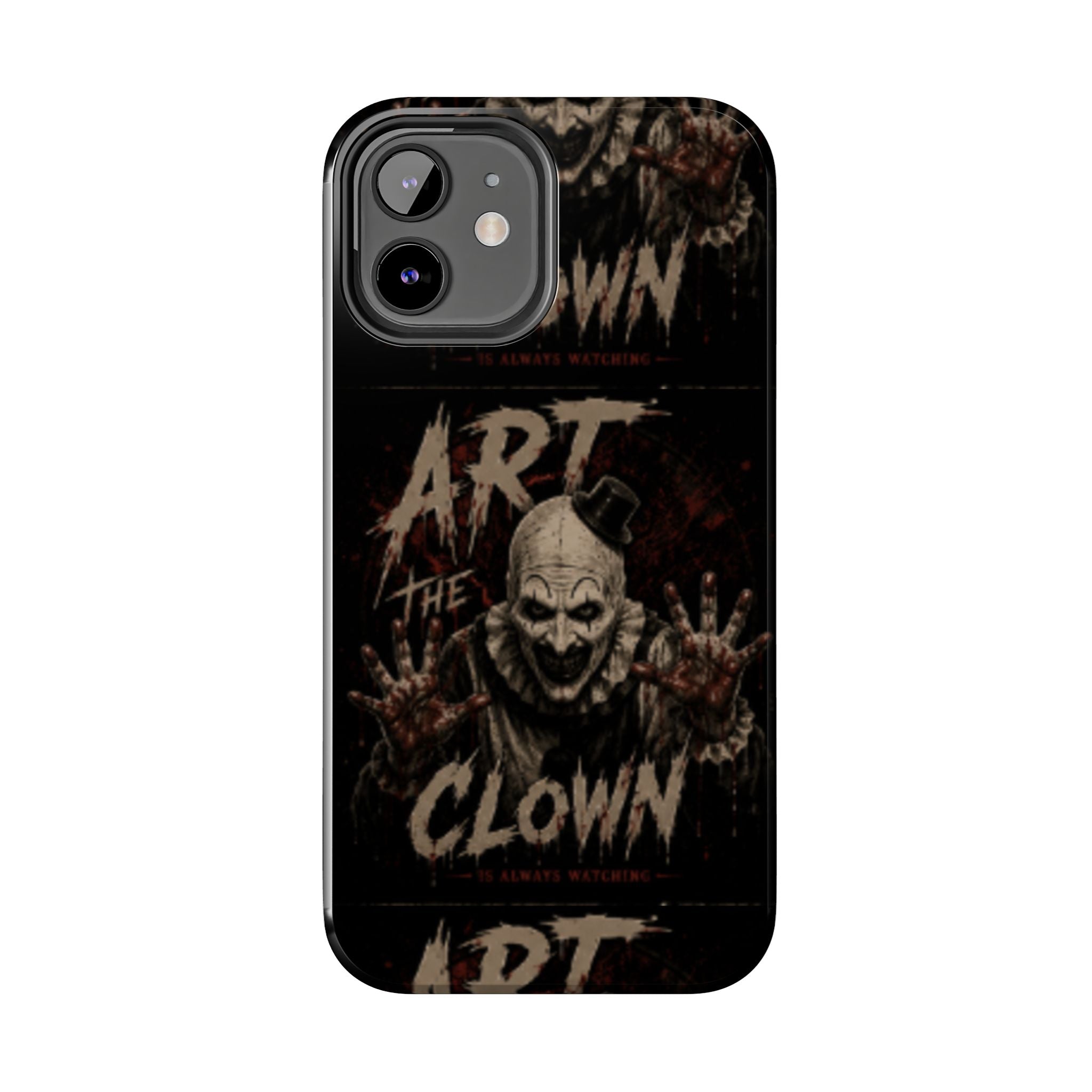 Horror Clown Tough Phone Case — 'Art the Clown' Scary Protective Cover