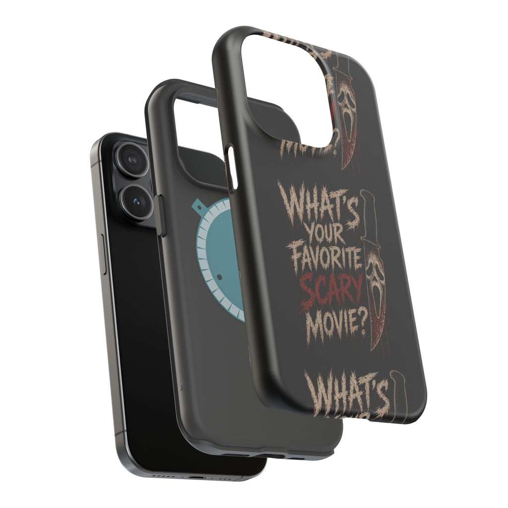 Scream 'What's Your Favorite Scary Movie?' Magnetic Impact Phone Case