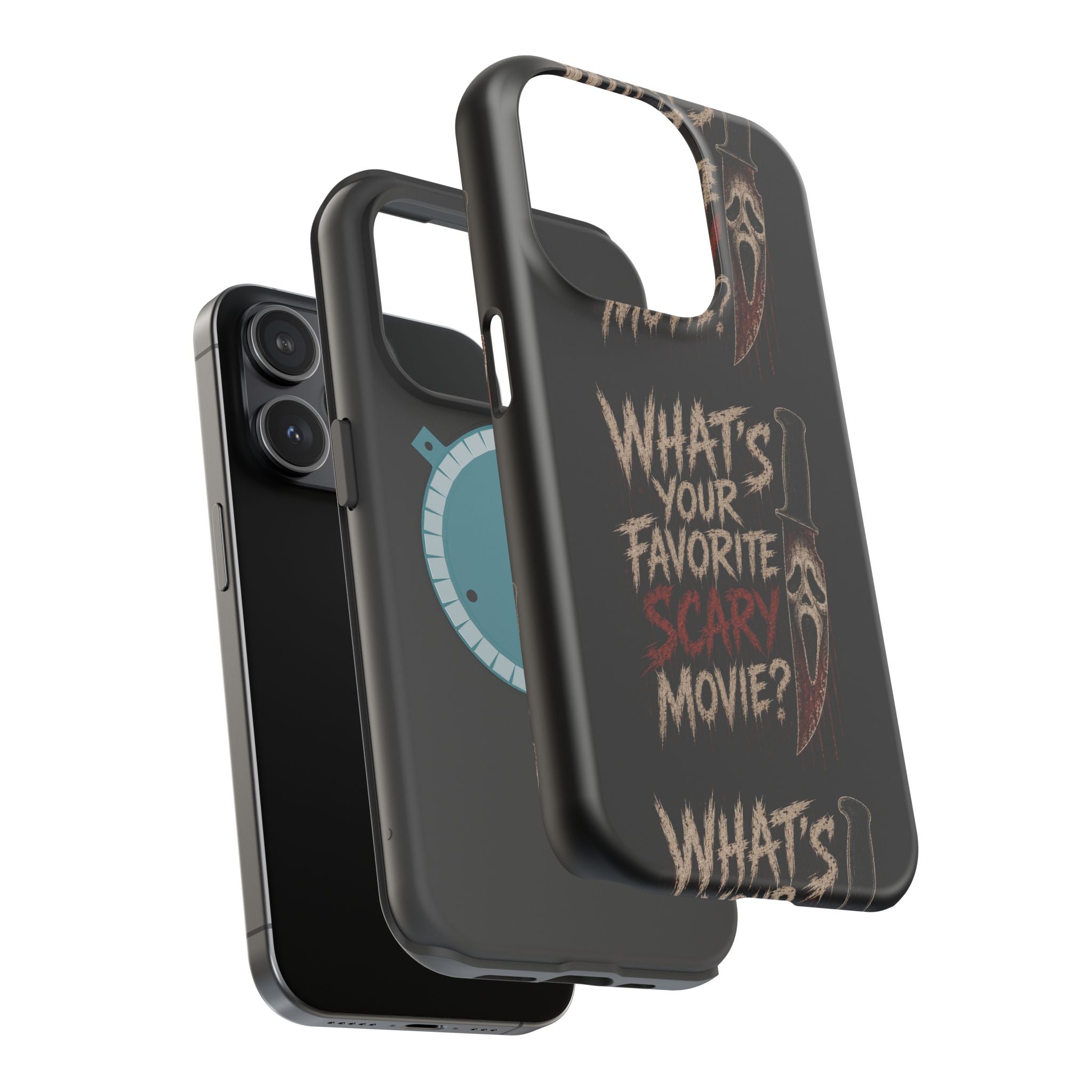 Scream 'What's Your Favorite Scary Movie?' Magnetic Impact Phone Case