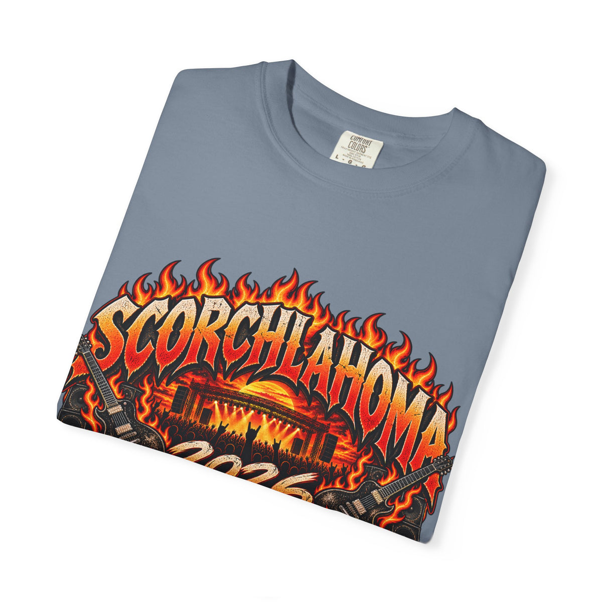 T-Shirt — Scorchlahoma 2026 Flame Graphic Tee
