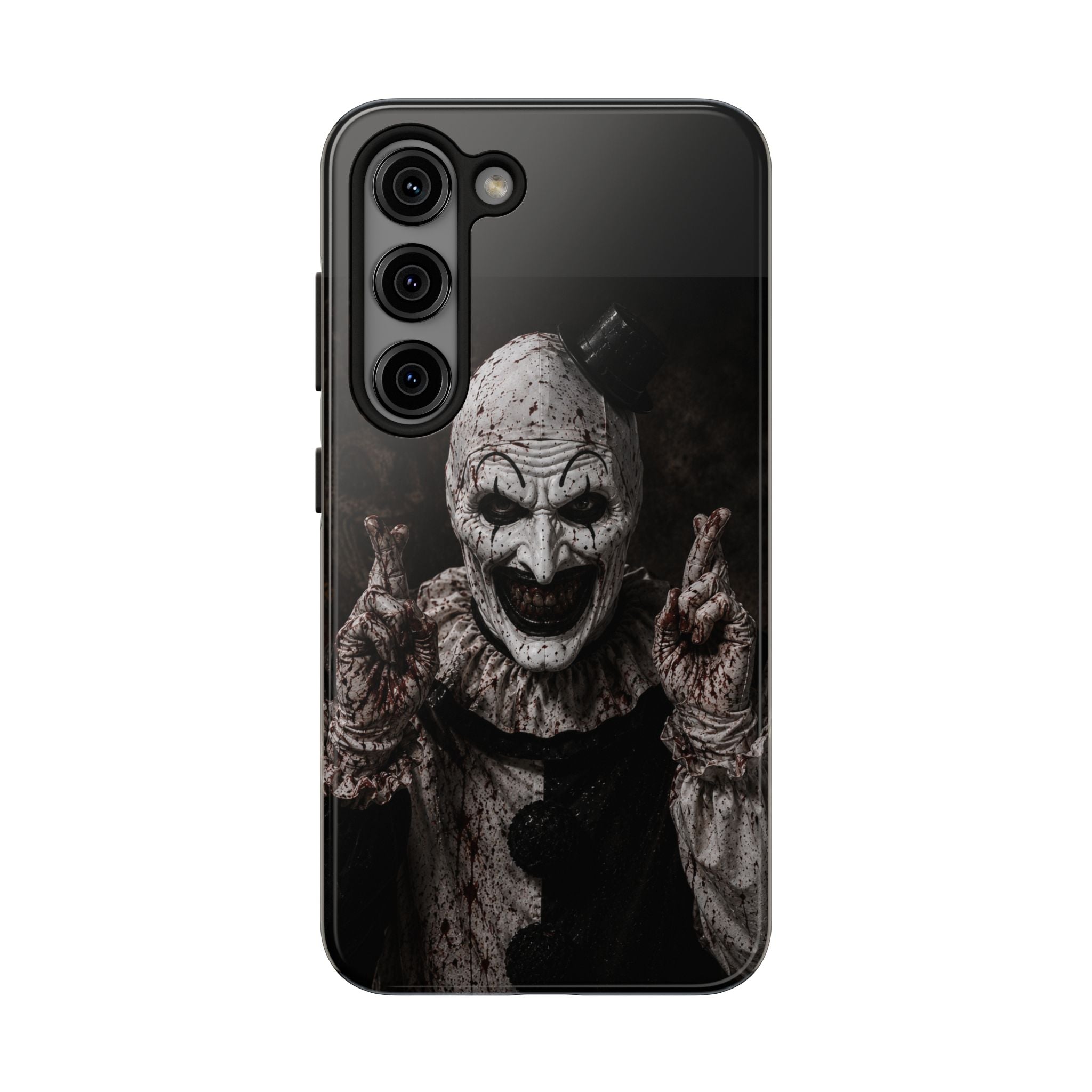 Horror Clown Tough Phone Case — Creepy Scary Clown Protective iPhone Cover