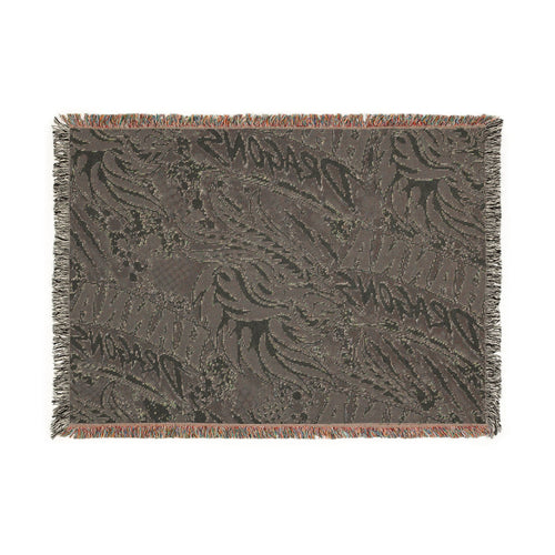 Dragon Graphic Woven Blanket — Hanna Dragons Team Throw