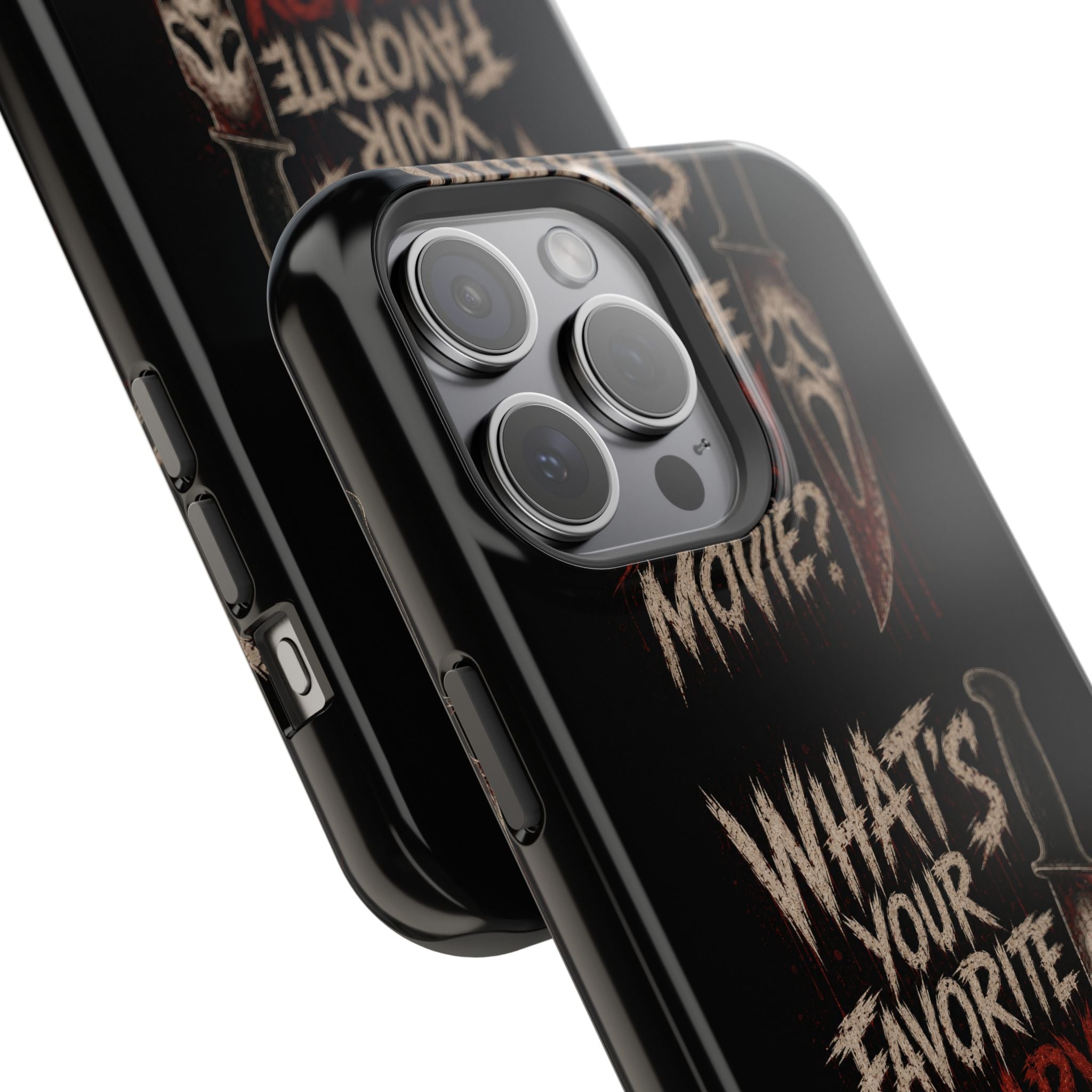Scream 'What's Your Favorite Scary Movie?' Magnetic Impact Phone Case