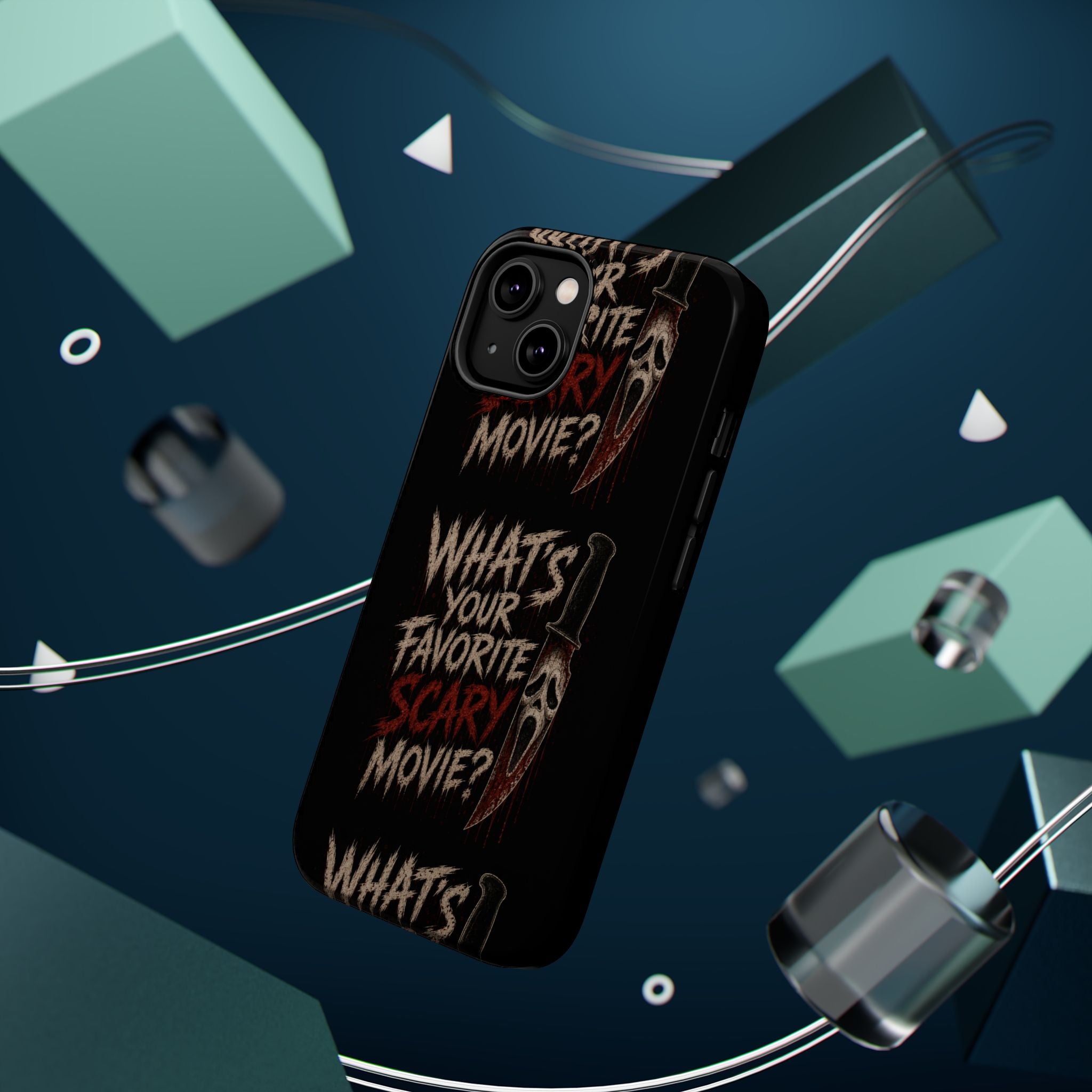 Scream 'What's Your Favorite Scary Movie?' Magnetic Impact Phone Case