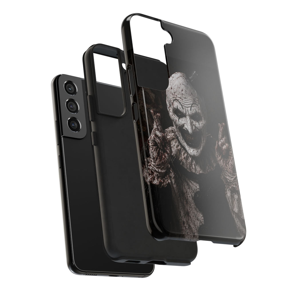 Horror Clown Tough Phone Case — Creepy Scary Clown Protective iPhone Cover