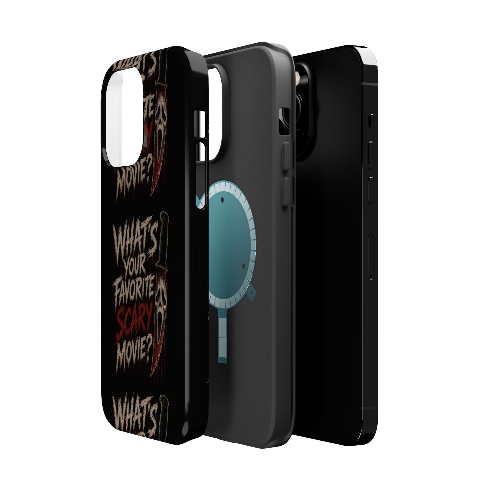 Scream 'What's Your Favorite Scary Movie?' Magnetic Impact Phone Case