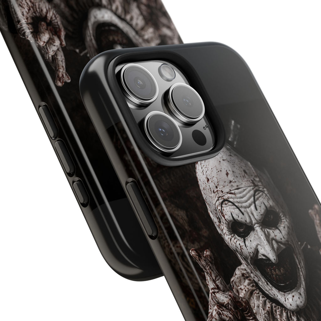 Horror Clown Tough Phone Case — Creepy Scary Clown Protective iPhone Cover