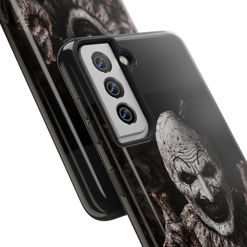 Horror Clown Tough Phone Case — Creepy Scary Clown Protective iPhone Cover