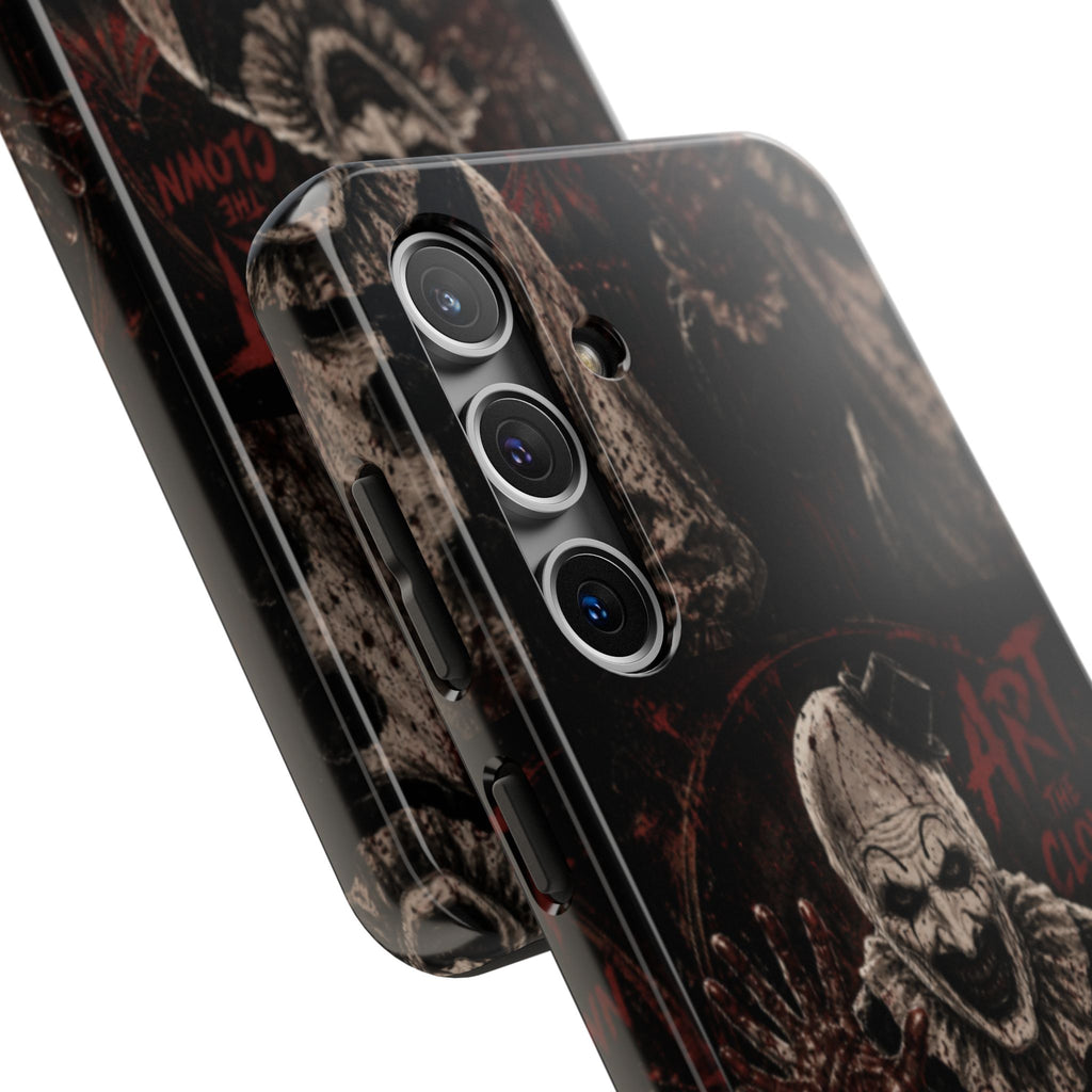 Horror Clown Tough Phone Case — 'Art the Clown' Scary Protective Cover