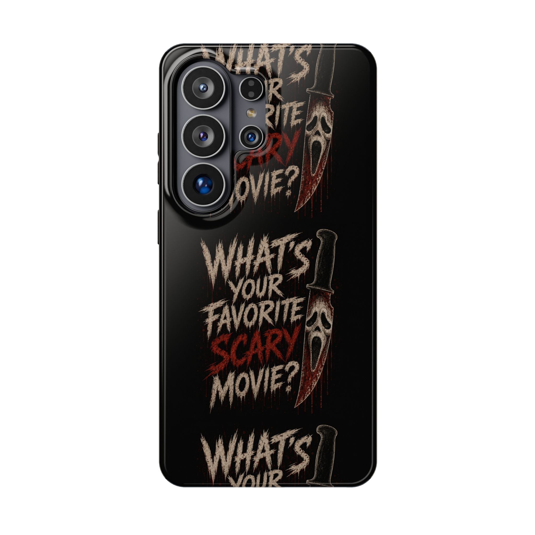Scream 'What's Your Favorite Scary Movie?' Magnetic Impact Phone Case