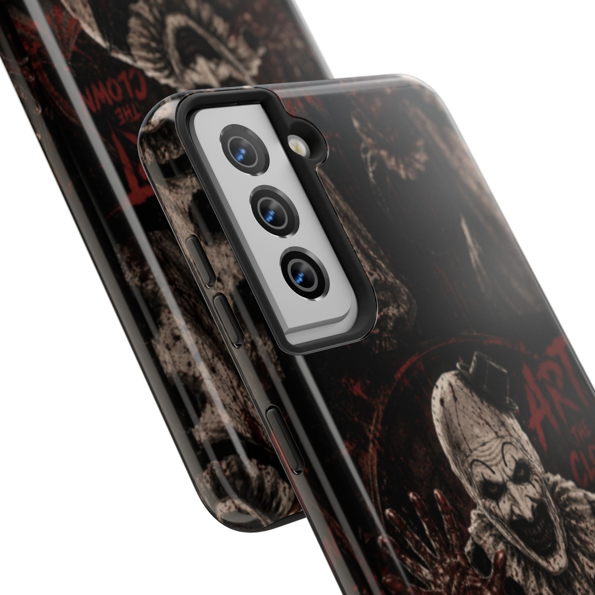 Horror Clown Tough Phone Case — 'Art the Clown' Scary Protective Cover