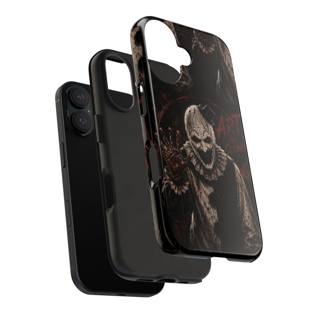 Horror Clown Tough Phone Case — 'Art the Clown' Scary Protective Cover