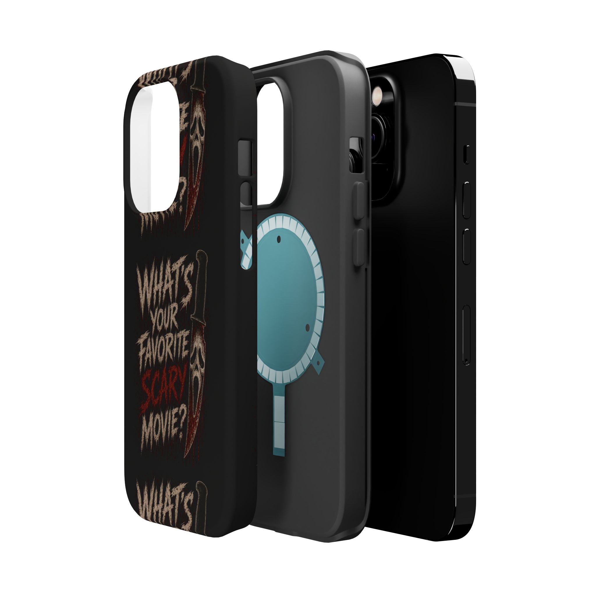 Scream 'What's Your Favorite Scary Movie?' Magnetic Impact Phone Case