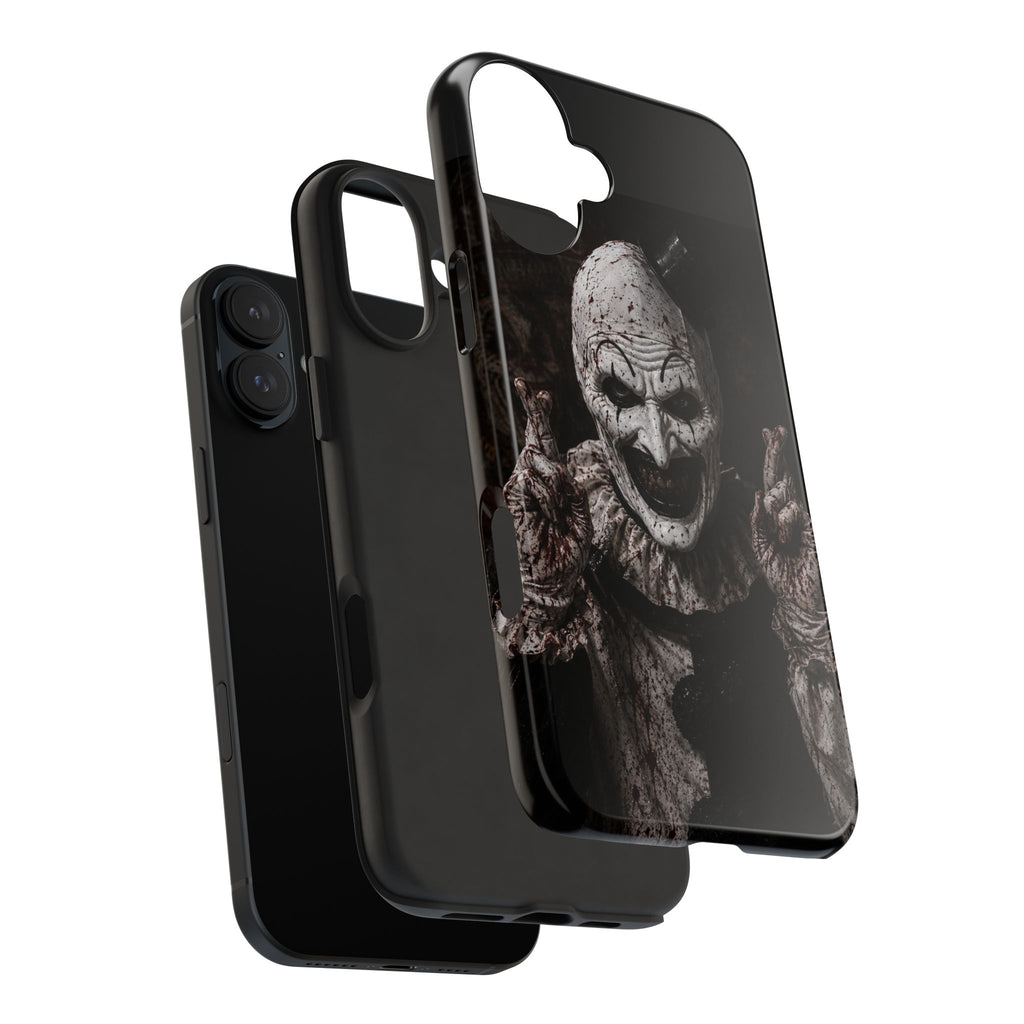Horror Clown Tough Phone Case — Creepy Scary Clown Protective iPhone Cover